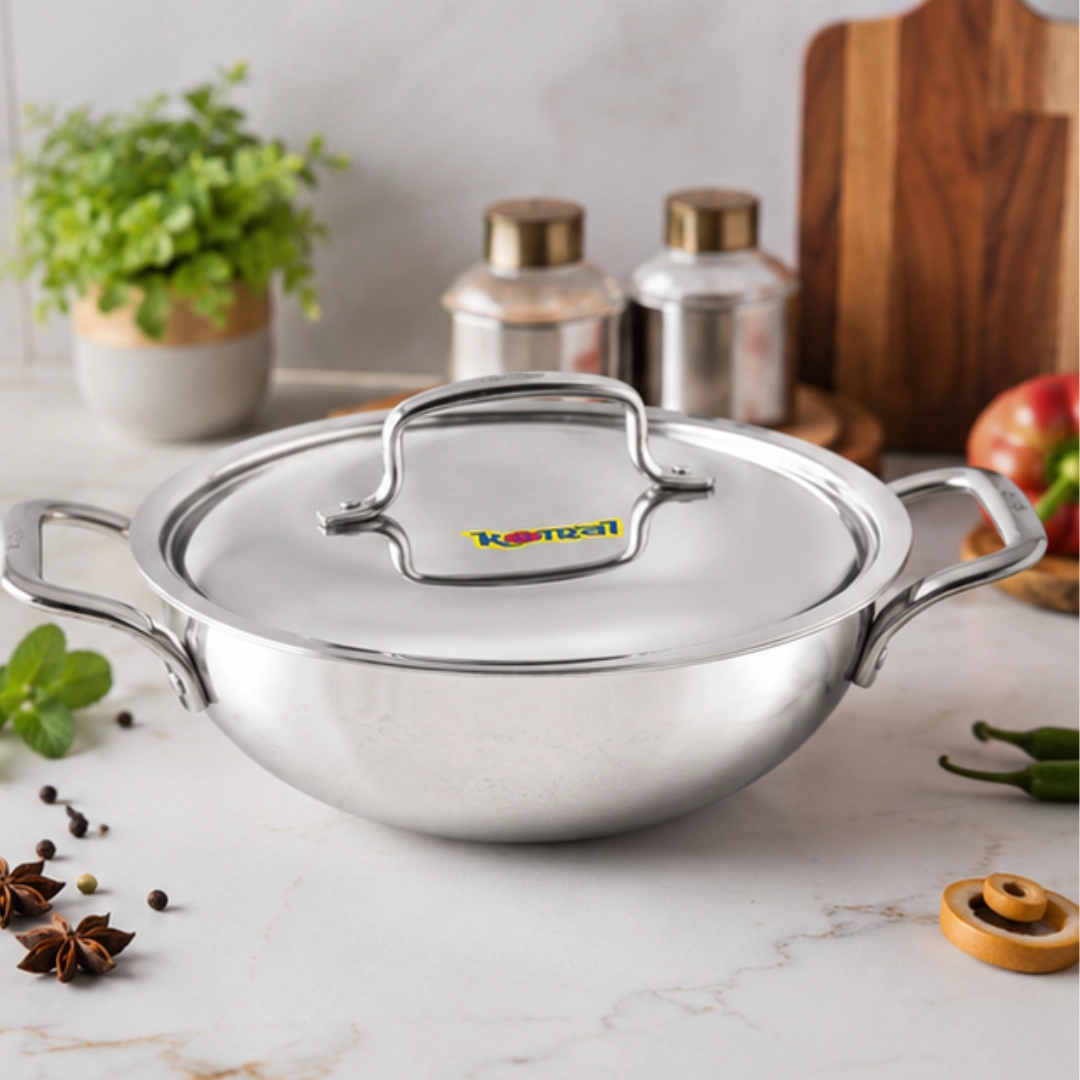 Triply Kadai with S.S. Lid - Image 3