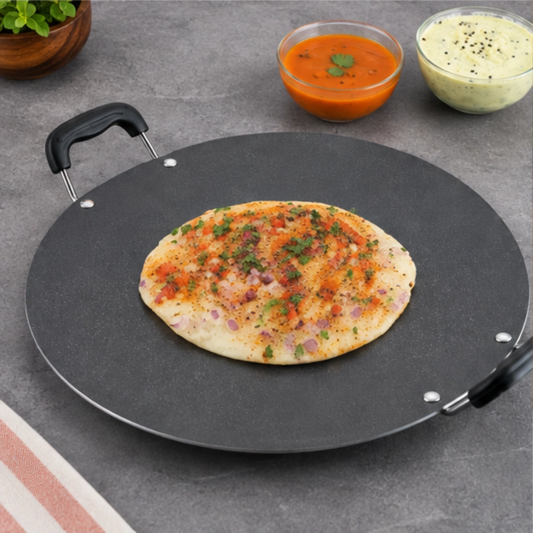 Non Stick Flat Dosa Tawa – 350mm - Image 2