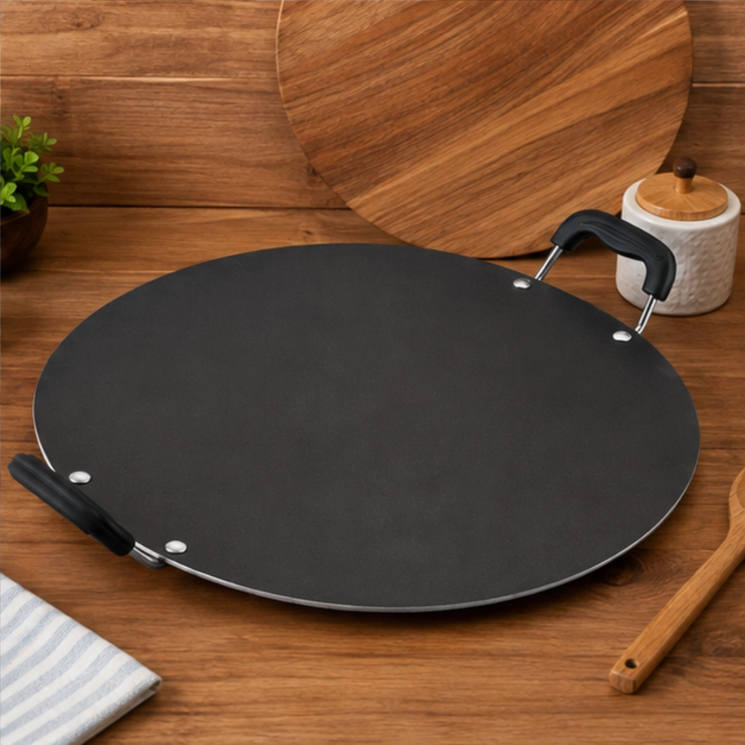 Non Stick Flat Dosa Tawa – 350mm - Image 3