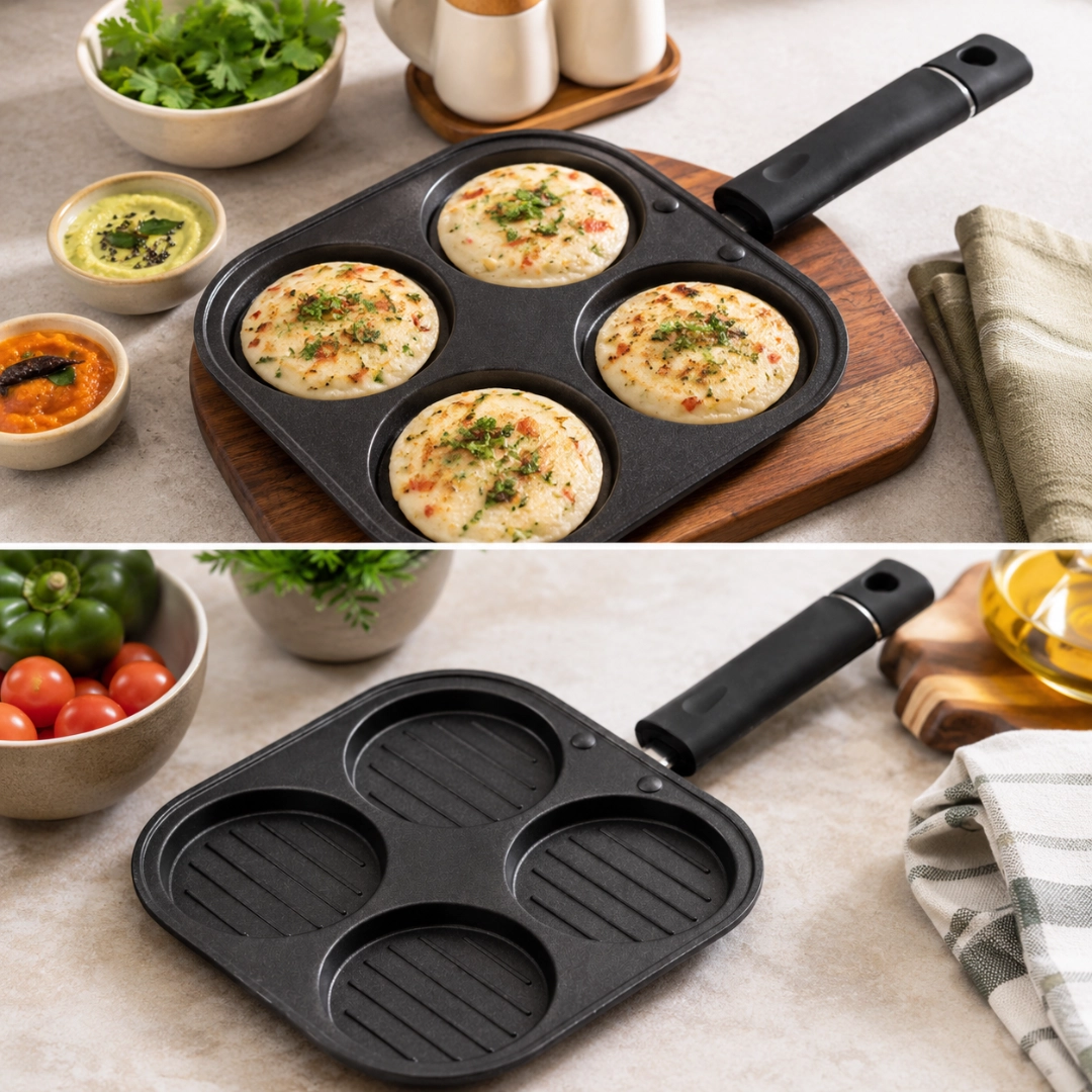 Non Stick Cookware Mini Uttapam - Image 2