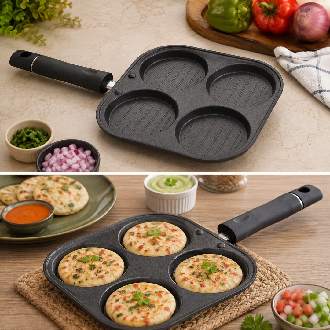 Non Stick Cookware Mini Uttapam - Image 3