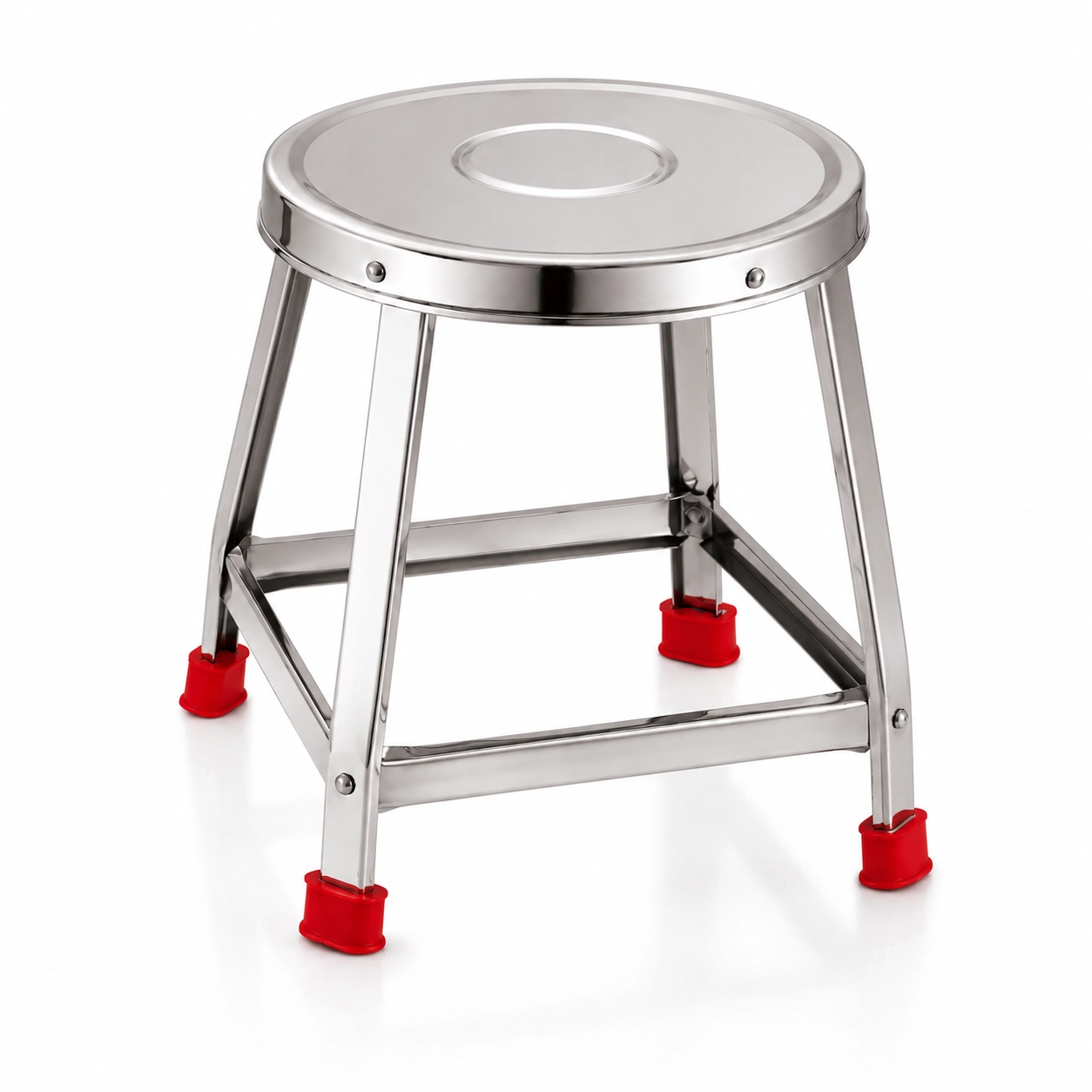 Round Stool with S.S. Rivet - Image 3