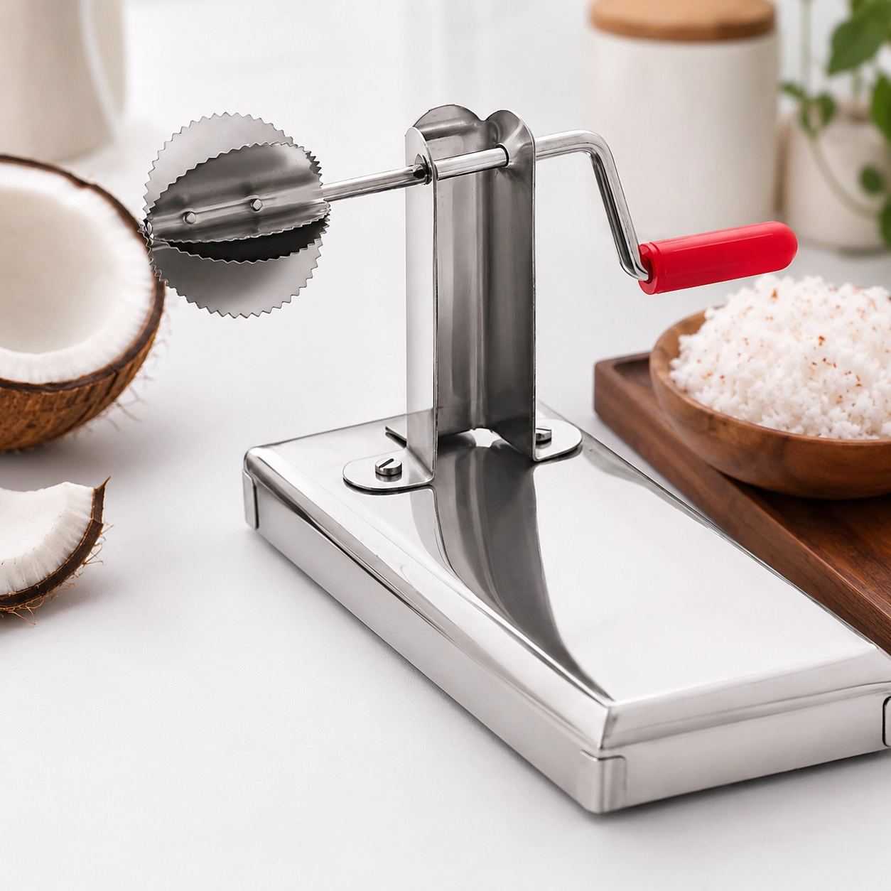 S.S. Coconut Scraper (S.S Base) - Image 4